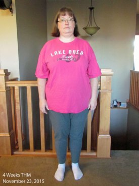 After 1 month front - 11/23/15