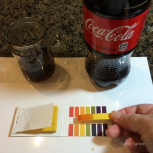 cola pH test