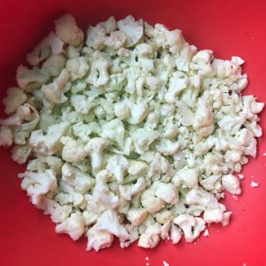 chopped cauliflower